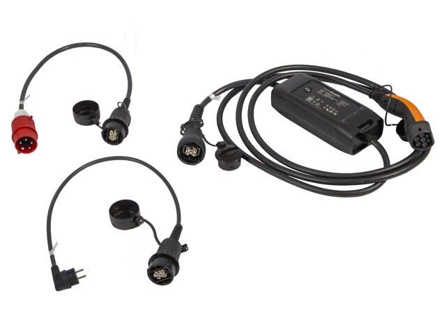 Lader: eMobility; 1x0,5mm2,5x2,5mm2; 440V; 11kW; IP44; 6m; 16A