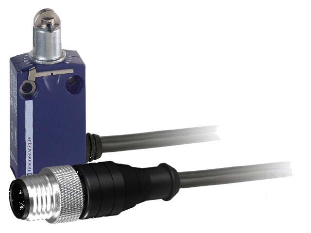 Eindschakelaar; metalen rol Ø11,6mm; NO + NC; 6A; max.250VAC