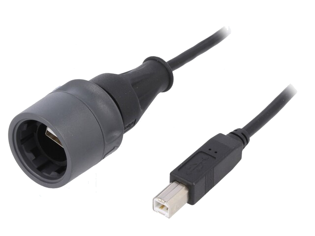 Verloopstuk: kabel-adapter; interne bajonet,push-pull; UL94V-0
