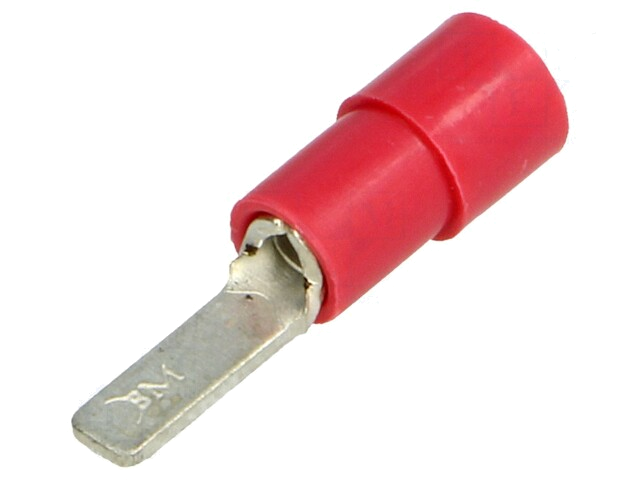 Uiteinde: platte; 2,8mm; 0,25÷1,5mm2; klemmen; voor draad; vertind