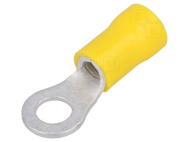 Uiteinde: oog; M5; Ø: 5,3mm; 4÷6mm2; klemmen; voor draad; geïsoleerd