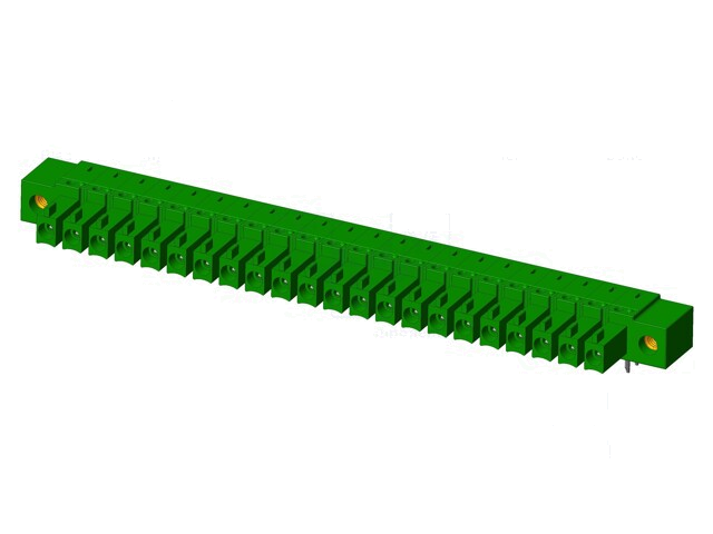 Connector: ontkoppelbare terminal strip; contact; vrouwelijk