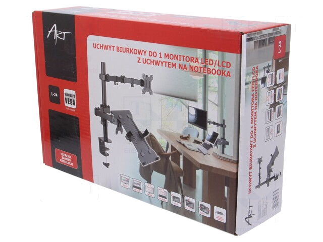 LCD/LED-houder; 75x75mm,100x100mm; 13÷32