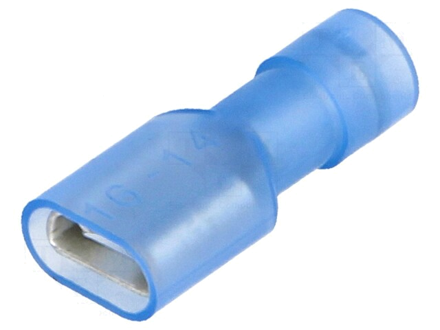 Connector: vlak; 6,3mm; 0,8mm; vrouwelijk; 1,5÷2,5mm2; klemmen