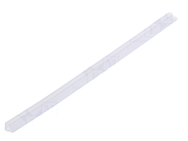Randbescherming; polyethyleen; L: 30,5m; natuurlijk; H: 7,6mm