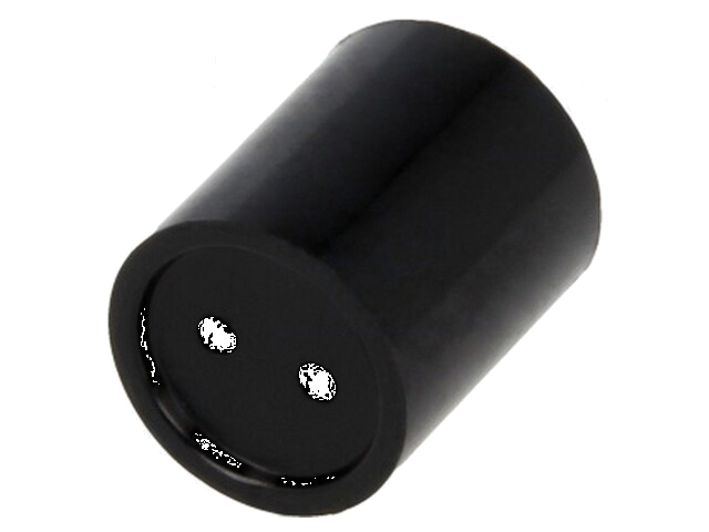 Afstandbus; LED; Øext: 7,5mm; ØLED: 5mm; L: 7mm; zwart