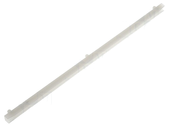 Printplaatgeleider; polyamide; natuurlijk; A: 164,1mm; L: 178mm
