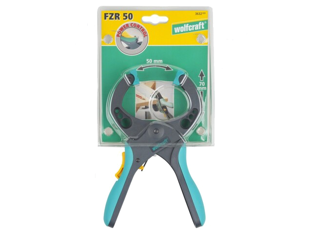 Universele lijmklem; met palmechanisme; max.50mm; FZR