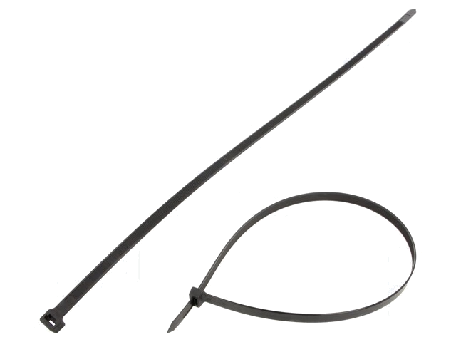 Kabelbinder; L: 650mm; W: 12,5mm; polyamide; 1112N; zwart