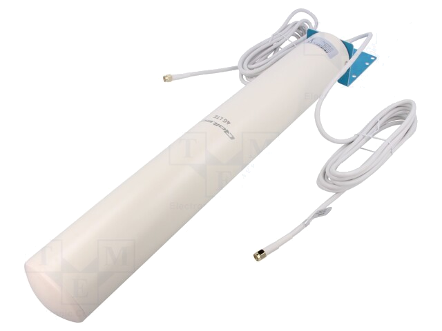 Antenne; wit; SMA-J; 50W; 600÷2700MHz; 50Ω; 3m; 12dBi; -20÷85°C