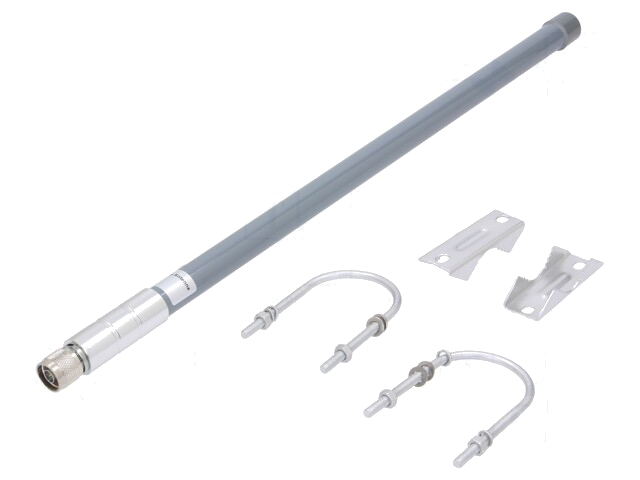 Antenne; grijs; N; 50W; 868MHz; 50Ω; 0,5m; 5,8dBi; -20÷85°C
