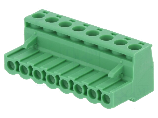 Ontkoppelbare terminal strip; 5,08mm; banen: 8; recht; stekker