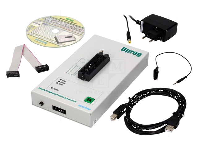 Programmer: universeel; AVR,CPLD,MCS-51,MSP430,PIC,ST72