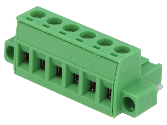 Ontkoppelbare terminal strip; 5,08mm; banen: 6; recht; stekker