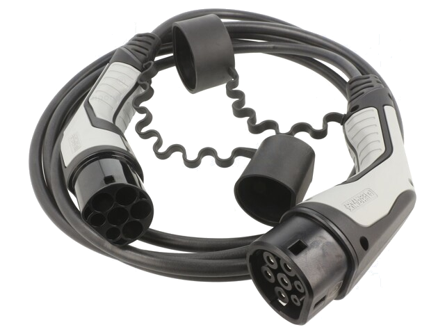 Kabel: eMobility; 1x0,5mm2,5x1,5mm2; 480V; 16,63kW; IP44; 4m; 20A