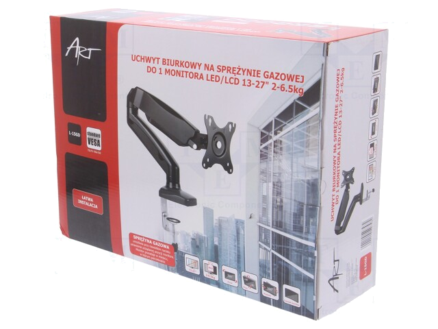 LCD/LED-houder; 75x75mm,100x100mm; 13÷27