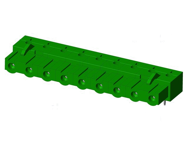 Connector: ontkoppelbare terminal strip; contact; vrouwelijk