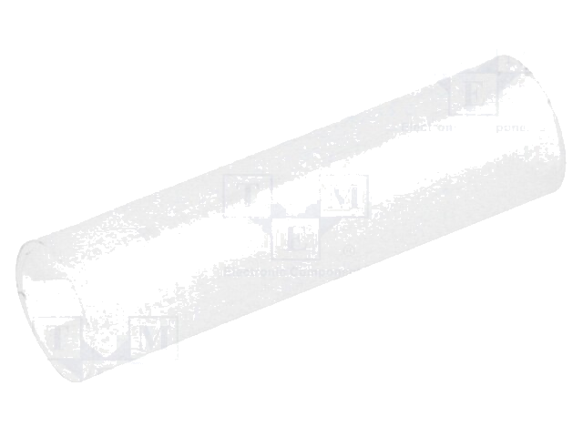Afstandbus; LED; Øext: 4mm; ØLED: 3mm; L: 15mm; natuurlijk; UL94V-2