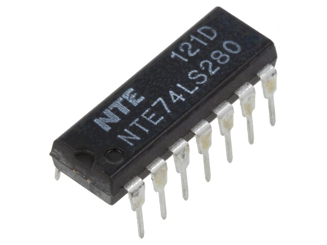 IC: digitaal; 9bit,odd/even parity generator/checker; TTL; THT