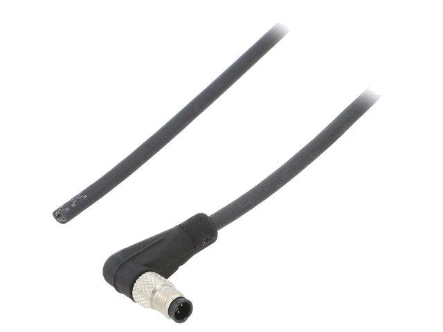 Connector: M5; stekker; 707; mannelijk; PIN: 3; niet afgeschermd