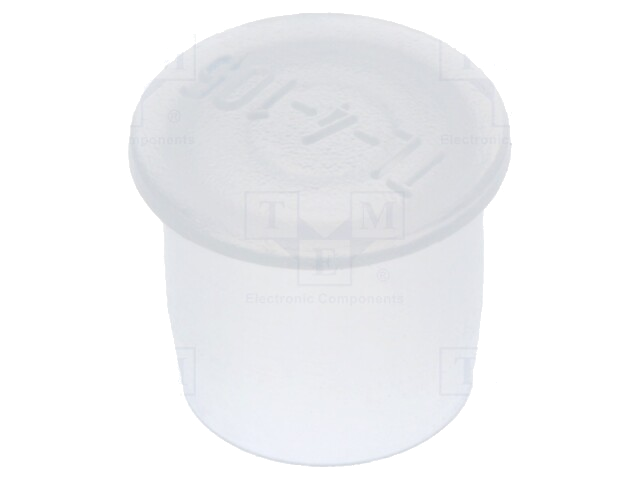 Ø: 10,5mm; afdekdopje; Mat: PE-LD; L: 9,8mm; BN 1095; TL-4-105