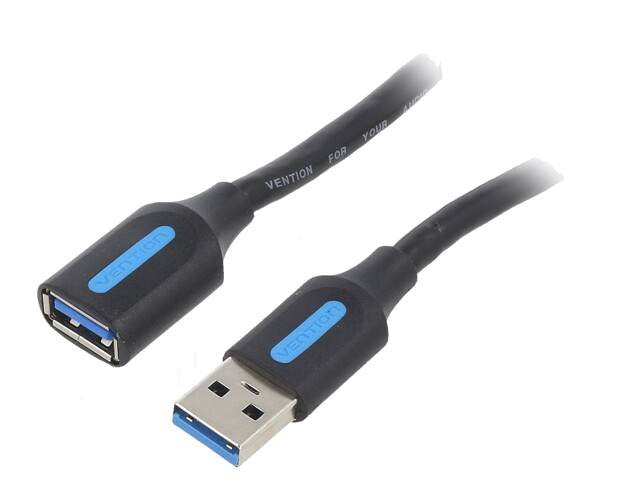Kabel; USB 3.0; USB-A aansluiting,USB-A-stekker; vernikkeld
