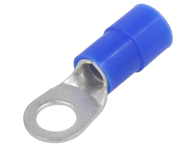 Uiteinde: oog; M8; Ø: 8,5mm; 16mm2; klemmen; voor draad; geïsoleerd