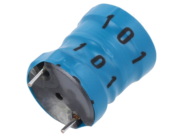 Smoorspoel: ferriet; 100uH; 3,3A; 90mΩ; ±10%; 10kHz