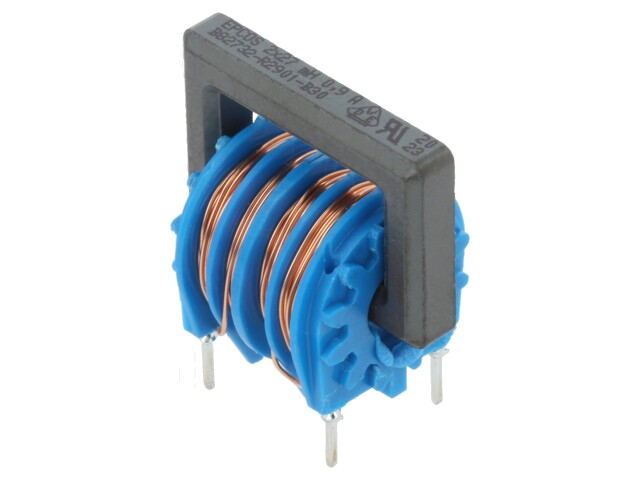 Smoorspoel: common mode; THT; 27mH; 900mA; 750mΩ; -30÷50%