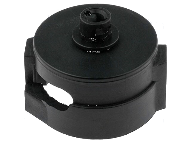 Dop tbv patroontubes; zwart; polyamide