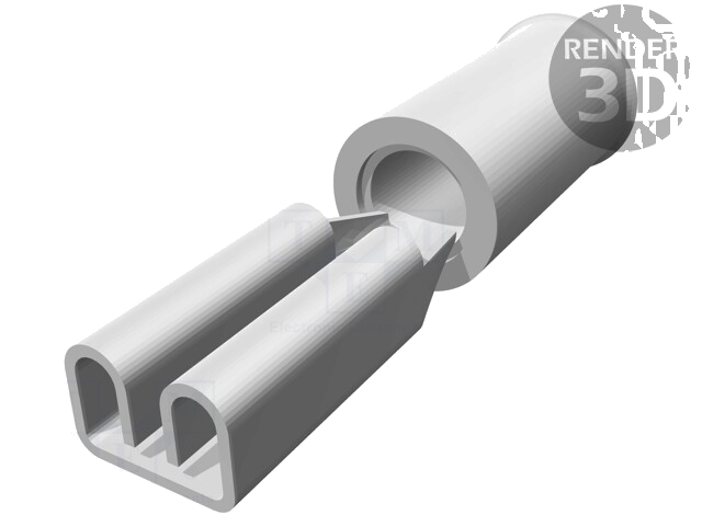 Connector: vlak; 2,8mm; 0,5mm; vrouwelijk; 1,5÷2,5mm2; klemmen