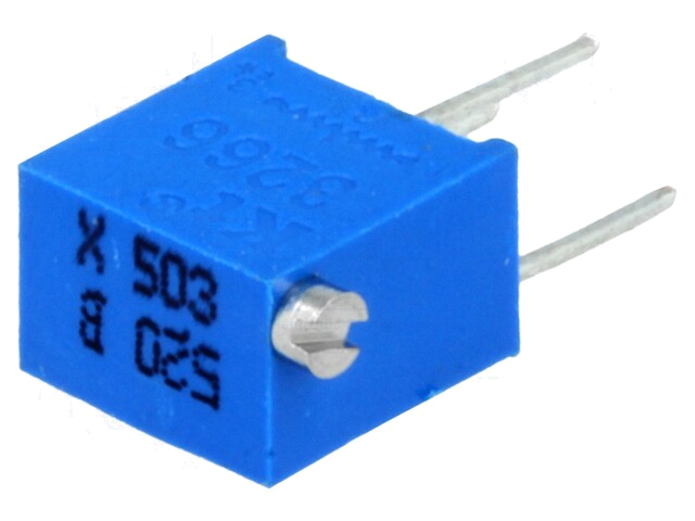 Potentiometer: montage-; meerslagen; 50kΩ; 250mW; ±10%; lineair