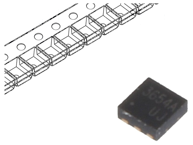 Diode: TVS netwerk; 8V; 3A; 100W; tweerichtings-; SLP1616P6; Ch: 3