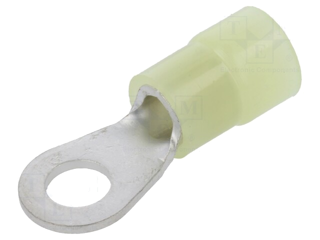Uiteinde: oog; M5; Ø: 5,3mm; 2,5÷6mm2; klemmen; voor draad; vertind