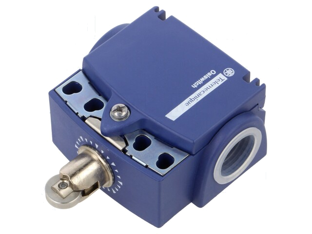 Eindschakelaar; metalen rol Ø11,6mm; NO + NC; 10A; max.250VAC