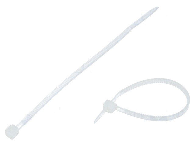 Kabelbinder; L: 71mm; W: 1,6mm; polyamide; natuurlijk; Ømax: 11mm