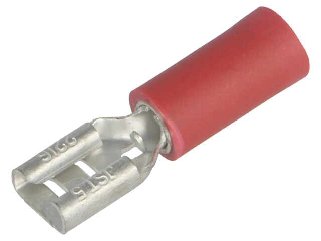 Connector: vlak; 4,8mm; 0,5mm; vrouwelijk; 0,5÷1,5mm2; klemmen