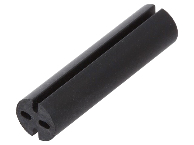Afstandbus; LED; Øext: 5,1mm; ØLED: 5mm; L: 20mm; zwart; UL94V-0