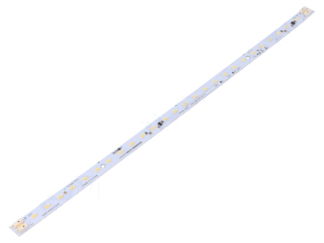 LED balken; 24V; neutraal wit; W: 10mm; L: 300mm; CRImin: 90; 120°