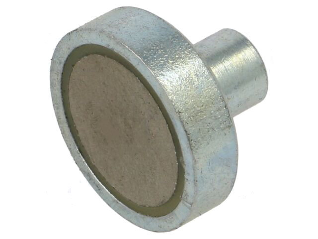 Magneet: vast; samarium, kobalt; 60N; Ø: 16mm; H: 11,5mm; staal
