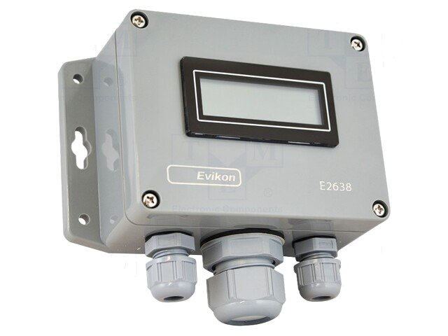 Omvormer: CO2; Uvoed: 12÷36VDC; Bereik: 0÷10000ppm; 0÷50°C; 100%