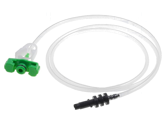 Adapter voor spuit; 3ml; groen; siliconenvrij; QuantX