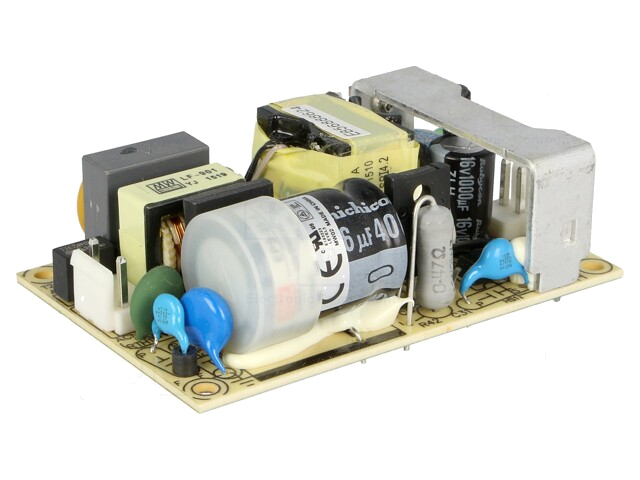 Voedingseenheid: schakelende; open; 25W; 120÷370VDC; 85÷264VAC