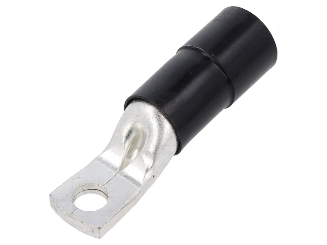 Uiteinde: buis; M10; Ø: 10,5mm; 120mm2; klemmen; voor draad; vertind