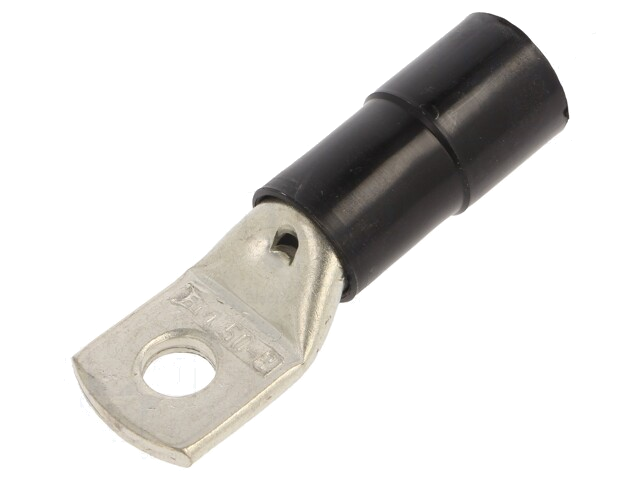 Uiteinde: buis; M8; Ø: 8,5mm; 50mm2; klemmen; voor draad; geïsoleerd