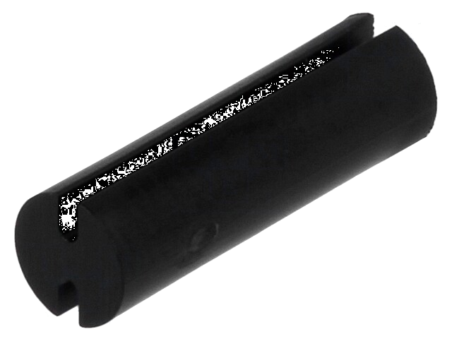 Afstandbus; LED; Øext: 5mm; ØLED: 5mm; L: 16,1mm; zwart; UL94V-2