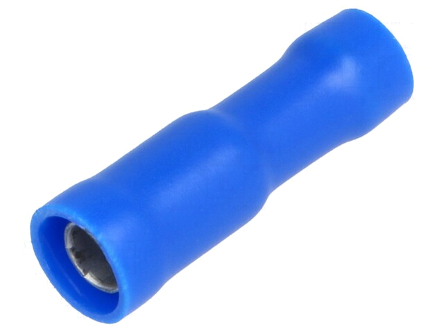 Connector: rond; vrouwelijk; Ø: 4mm; 1,5÷2,5mm2; klemmen; vertind