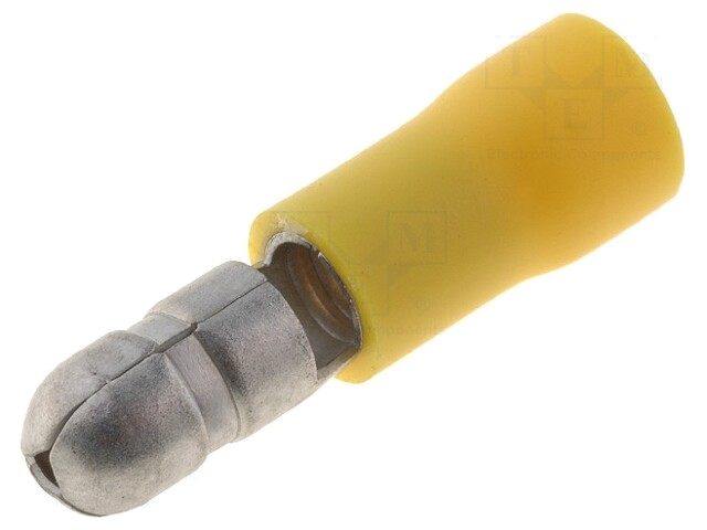 Connector: rond; mannelijk; Ø: 5mm; 4÷6mm2; klemmen; voor draad