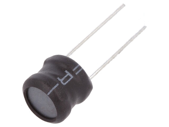 Smoorspoel: draadgewonden; THT; 220uH; 500mA; ±10%; Ø9,5x8,5mm