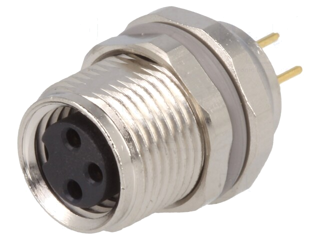 Connector: M8; vrouwelijk; PIN: 3; niet afgeschermd; contact; IP67